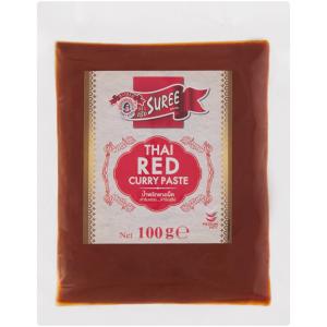 Suree Thai Red Curry Paste SUREE BRAND THAI RED CURRY PASTE 100G