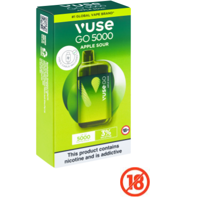 vuse go 5000 apple sour Shop Full Range of Vuse Pods main image 0