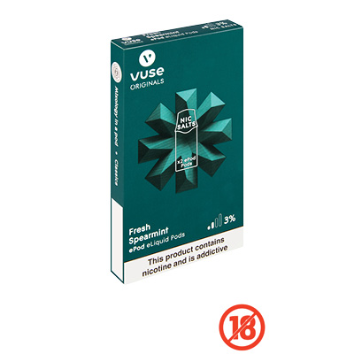 vuse spearmint pods Vuse ePod Prefilled Cartridge – Spearmint Ice Flavour main image 1