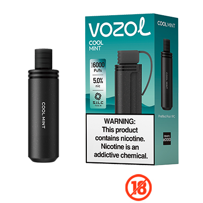 Buy Vozol 5% Cool Mint Gear 6000 Puffs Pod Device