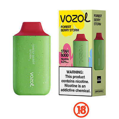 Buy Vozol Star 5% Forest Berry Storm Disp Vape