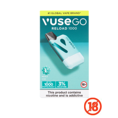 Buy Vuse Go 1000 3% Mint Ice Reload Kit