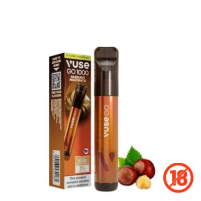 elfbar elfa kaufen Vuse Go 1000 Hazelnut Macchiato 3% Nicotine Disposable Vape main image 0